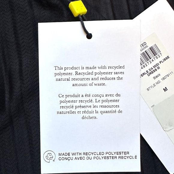 Selected Femme plisse midi dress - Picture 11 of 15